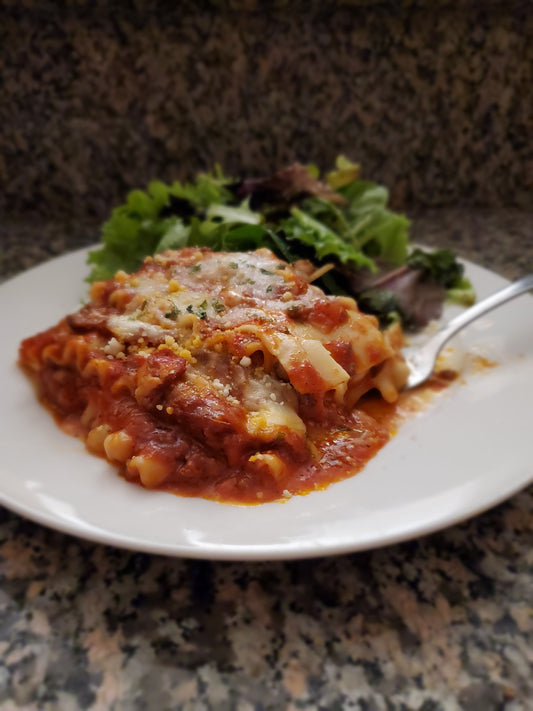 Lasagna with Meat Sauce